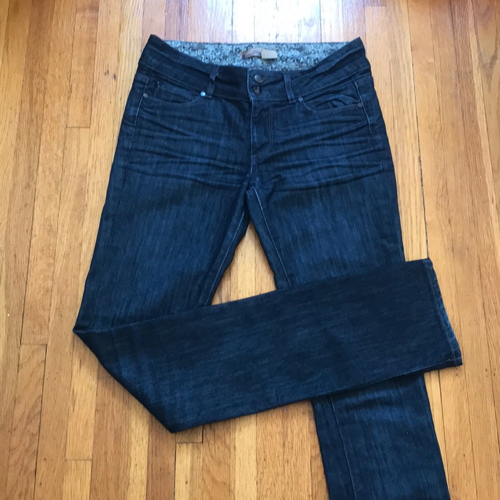 Vintage Paige Hidden Hills straight leg jean size 27 / 4 - Picture 11 of 15